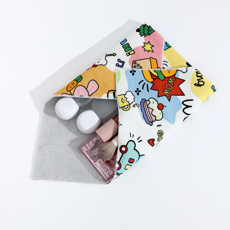 Cloth Portable Hundred Patch Storage Bag Self-adhesive Organizer Storage Bags
