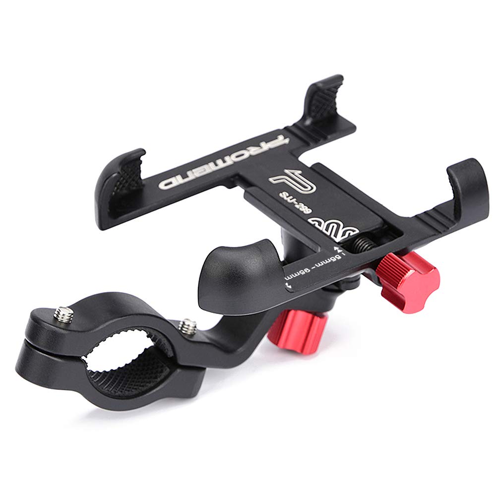 CYCEARTH Bike Mobile Phone Mount Holder 360° Rotatable Adjustable Bicycle Handlebars Stem GPS Cell Phone Stands Cycling Motorcycle (for Handlebar)