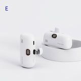 New Pocket Wireless Capsule Power Bank Compact Portable Power Source Power Bank