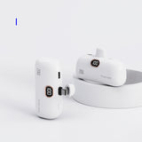 New Pocket Wireless Capsule Power Bank Compact Portable Power Source Power Bank