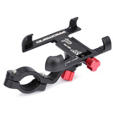 CYCEARTH Bike Mobile Phone Mount Holder 360° Rotatable Adjustable Bicycle Handlebars Stem GPS Cell Phone Stands Cycling Motorcycle (for Handlebar)
